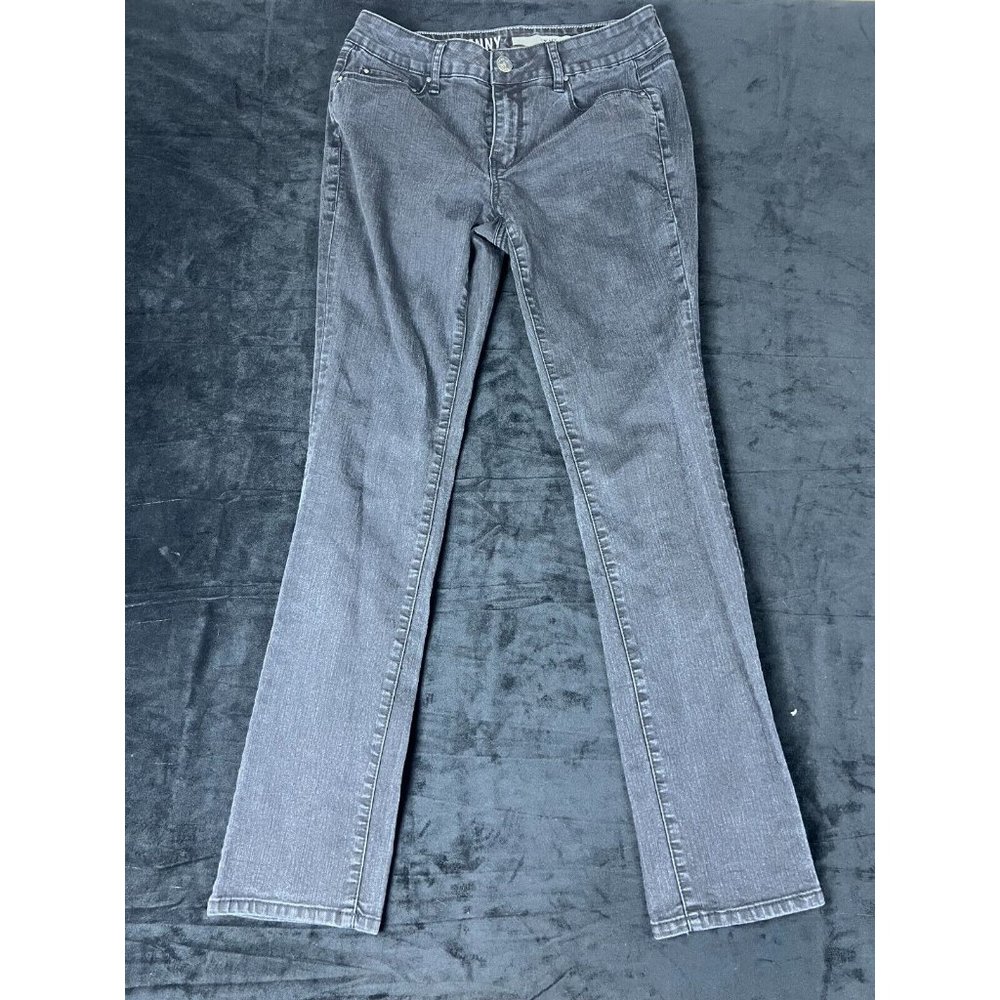 DKNY Womens Black Denim Jeans Pants Ankle Length Soho Skinny Size 6
